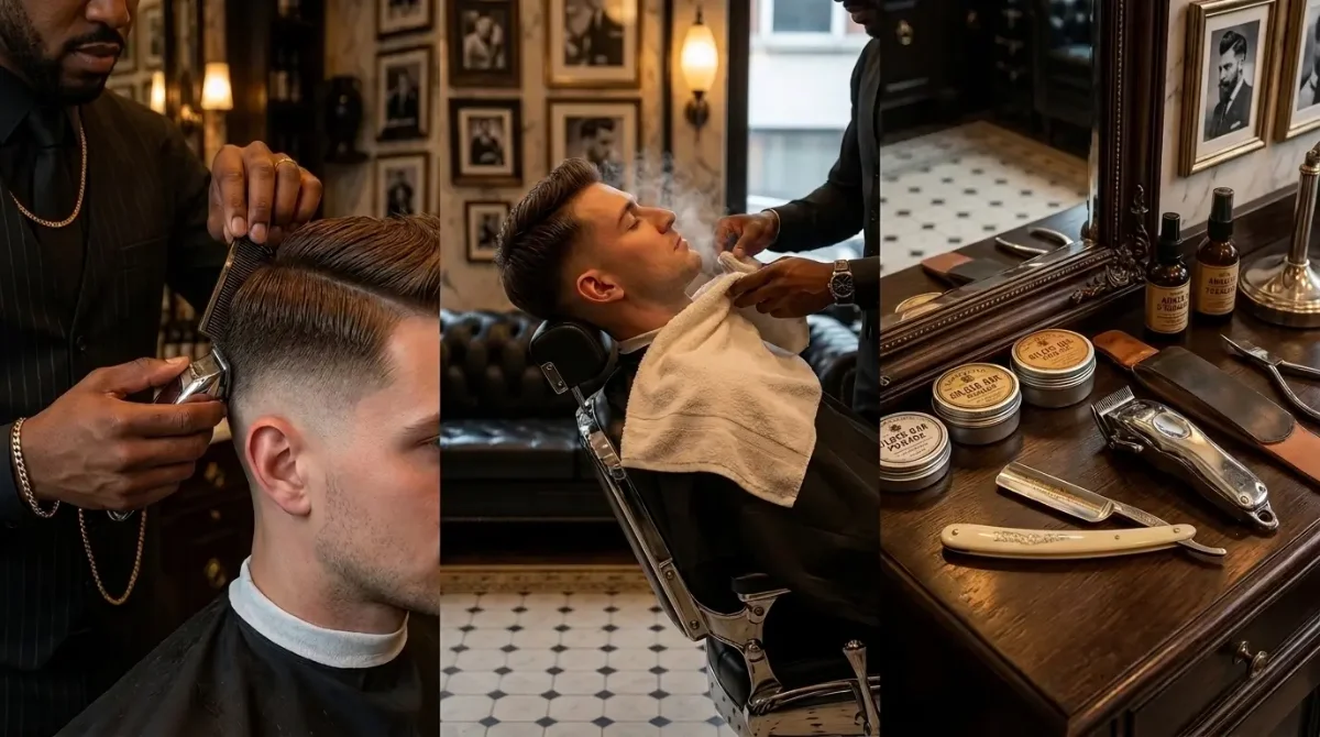 Coupe classique réalisée au salon